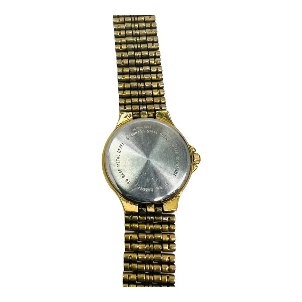 Vintage Bulova Women's Quartz Diamond Accent Gold Tone Ladies Analog Watch - Picture 6 of 15